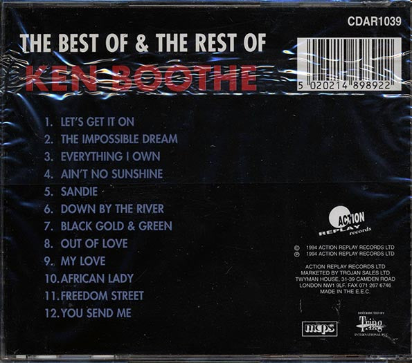 Ken Boothe - The Best Of & The Rest Of Ken Boothe