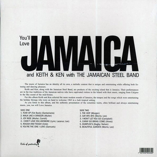 Ken Lyn, Ken Lazarus - You'll Love Jamaica And Keith & Ken With The Jamaican Steel Band