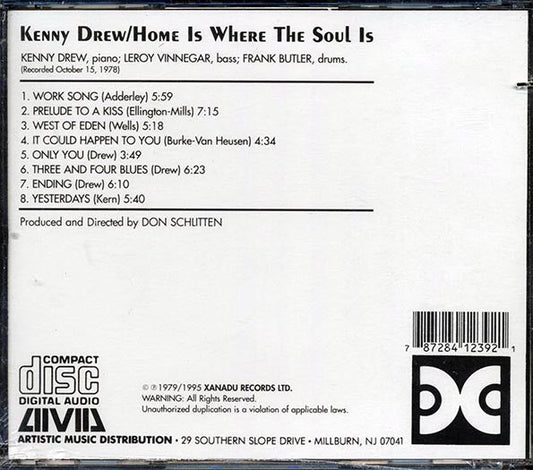 Kenny Drew - Home Is Where The Soul Is (marked/ltd stock)