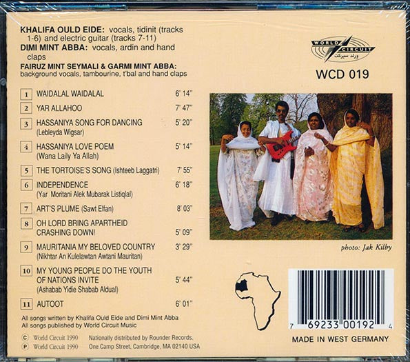 Khalifa Ould Eide & Dimi Mint Abba - Moorish Music From Mauritania