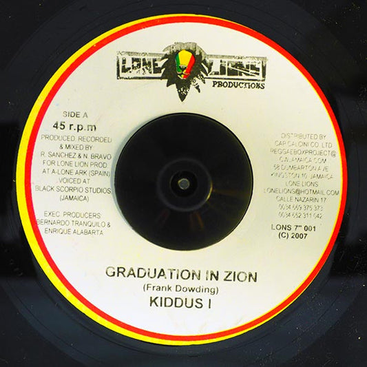 Kiddus I - Graduation In Zion  /  Thriller, Phillip Frazer - Woman A Di Yard (rhythm: "Kiddus I - Graduation In Zion")