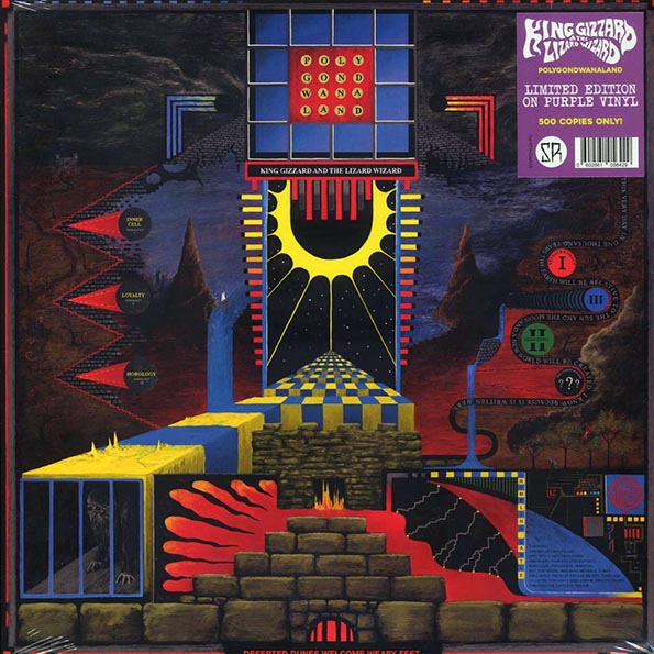 King Gizzard & The Lizard Wizard - Polygondwanaland (ltd. 500 copies made) (purple vinyl)