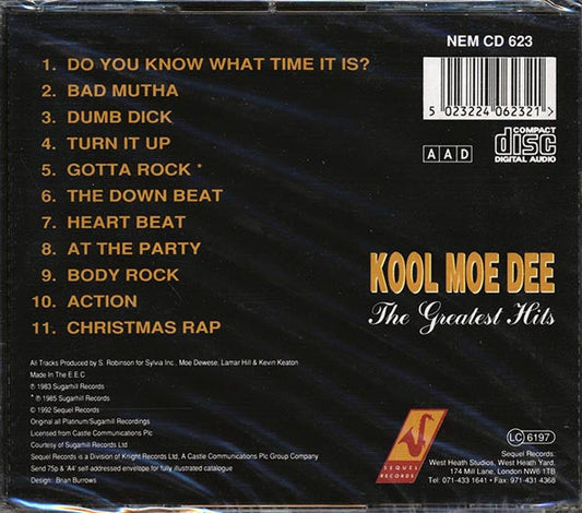 Kool Moe Dee - The Greatest Hits