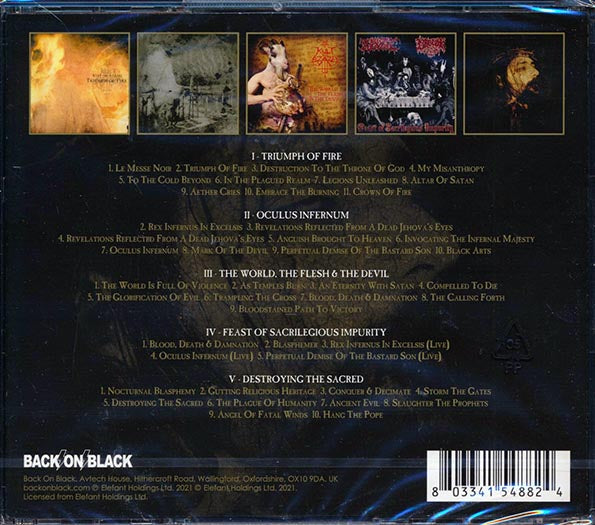 Kult Ov Azazel - Artic Records Recordings (45 tracks) (5xCD)