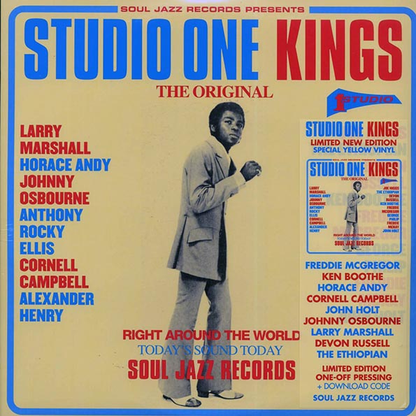 Larry Marshall, Horace Andy, Johnny Osbourne, Ken Boothe, The Ethiopian, Etc. - Studio One Kings (ltd. ed.) (2xLP) (yellow vinyl)