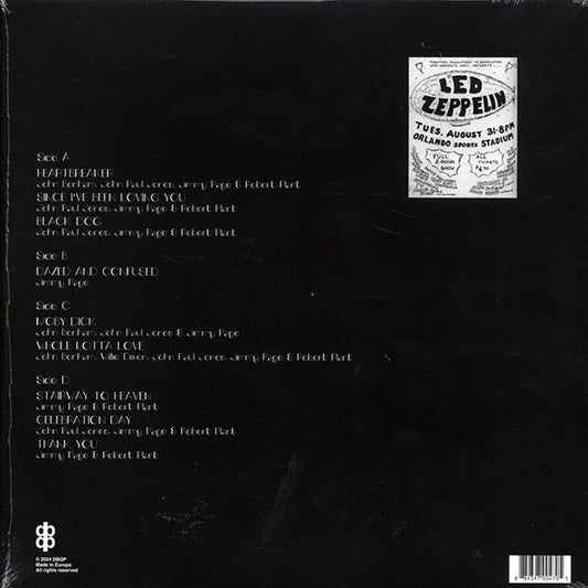 Led Zeppelin - Live At Orlando Stadium, Florida, August 31st, 1971 (2xLP)