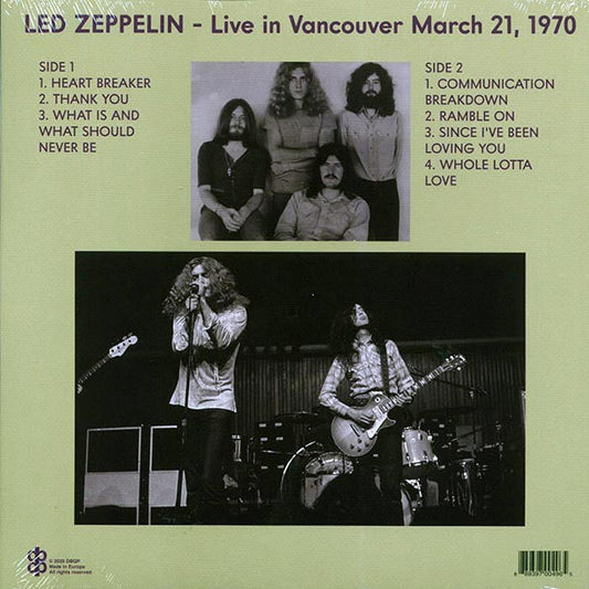 Led Zeppelin - Mudslide: Live In Vancouver March 21, 1970
