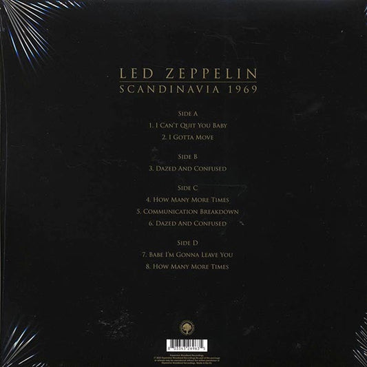 Led Zeppelin - Scandinavia 1969 (2xLP)