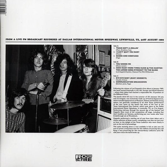 Led Zeppelin - Texas International Pop Festival 1969 (2xLP)