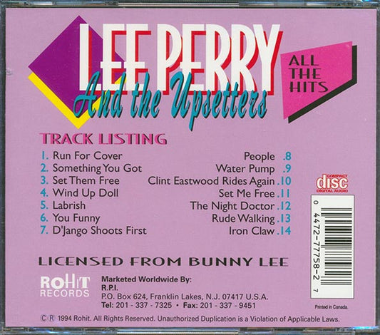 Lee Perry - All The Hits
