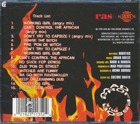 Lee Perry, Mad Professor - Fire In Dub (marked/ltd stock)
