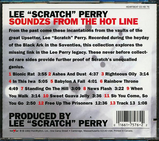 Lee Perry - Soundzs From The Hot Line (marked/ltd stock)