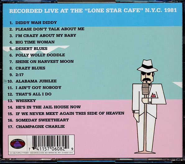 Leon Redbone - Live & Kickin': Live At The Lone Star Cafe, NYC (marked/ltd stock) CD