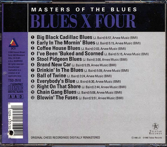 Lightnin' Hopkins, Brownie McGee, Big Joe Williams, Sonny Terry - Blues X Four: 12 Legendary Hits (marked/ltd stock)