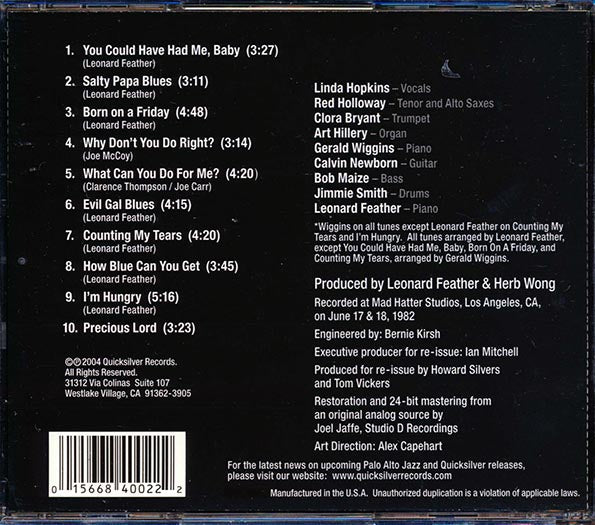 Linda Hopkins - How Blue Can You Get
