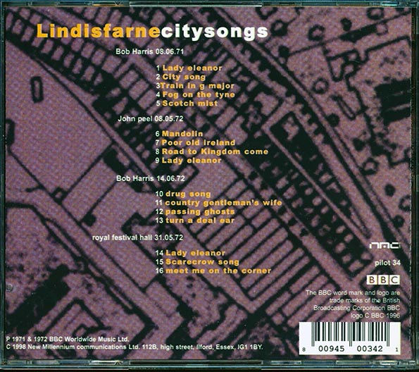 Lindisfarne - City Songs