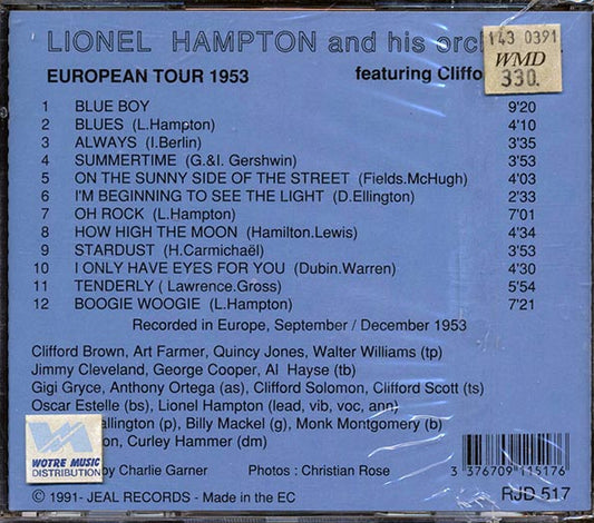 Lionel Hampton - Stockholm 1953