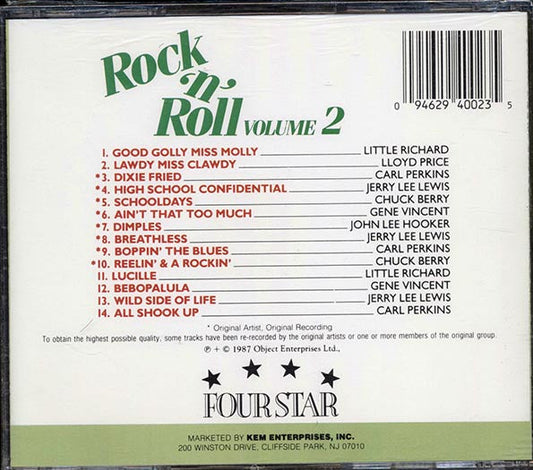 Little Richard, Jerry Lee Lewis, Carl Perkins, Etc. - Rock 'N' Roll Volume 2