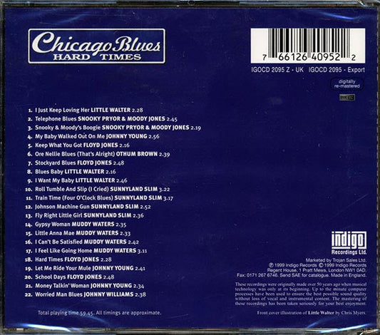 Little Walter, Snooky & Moody, Johnny Young, Etc. - Chicago Blues: Hard Times (22 tracks)