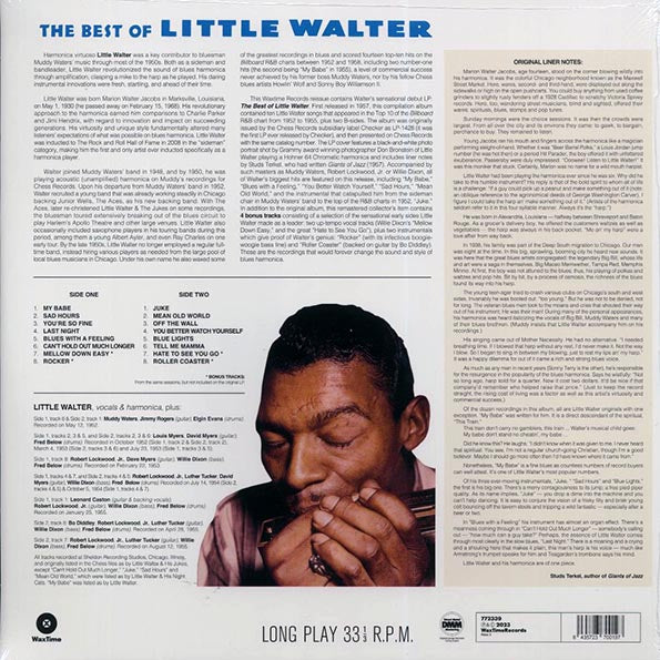 Little Walter - The Best Of Little Walter (+4 bonus tracks) (180g)