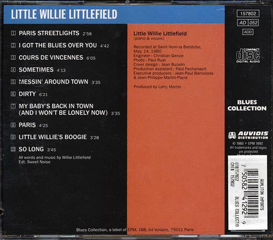 Little Willie Littlefield - Paris Streetlights