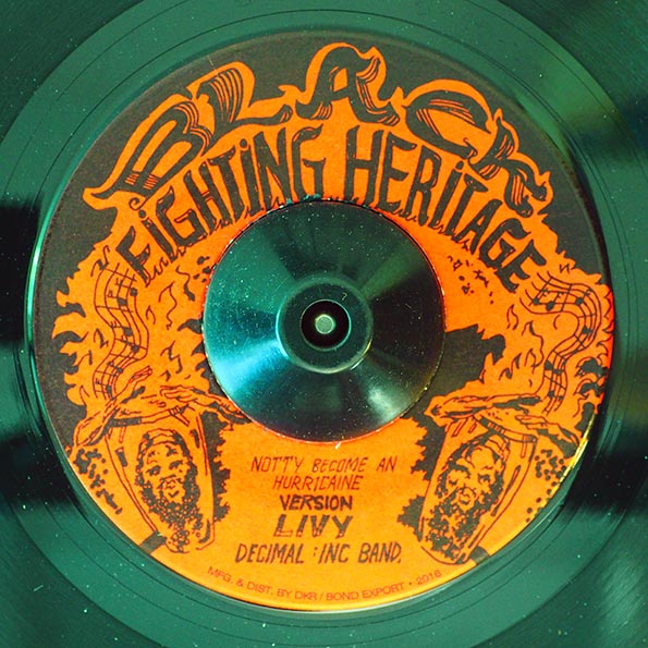 Livingston Hurlock - Natty Become A Hurricane  /  Decimal Inc Band - Version