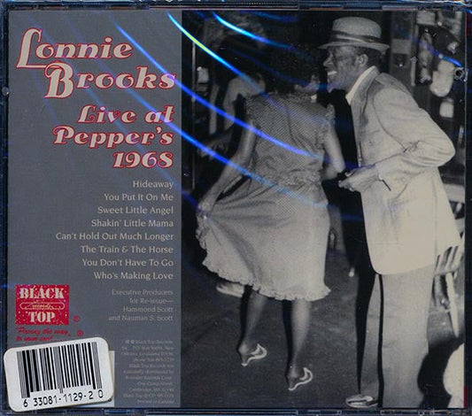 Lonnie Brooks - Live At Pepper's, 1968 (marked/ltd stock)