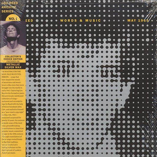 Lou Reed - Words & Music, May 1965 (silver metallic vinyl) (RTI press)