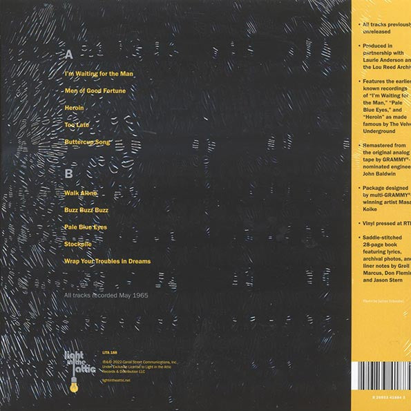 Lou Reed - Words & Music, May 1965 (silver metallic vinyl) (RTI press)