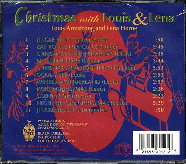 Louis Armstrong, Lena Horne - Christmas With Louis & Lena