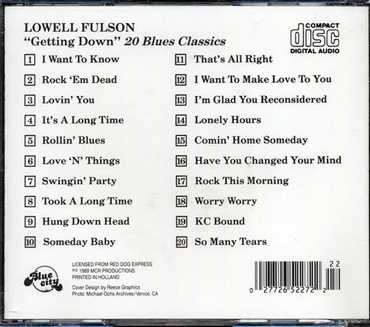 Lowell Fulson - Getting Down (20 tracks)