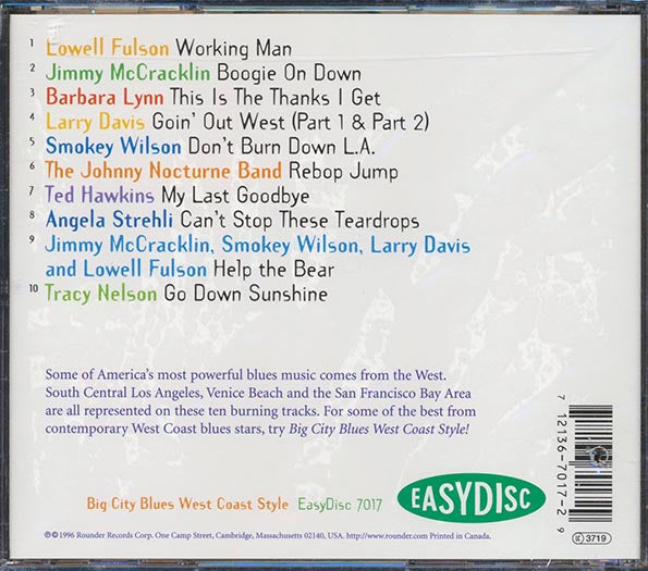 Lowell Fulson, Ted Hawkins, Smokey Wilson, Etc. - Big City Blues West Coast Style (marked/ltd stock)