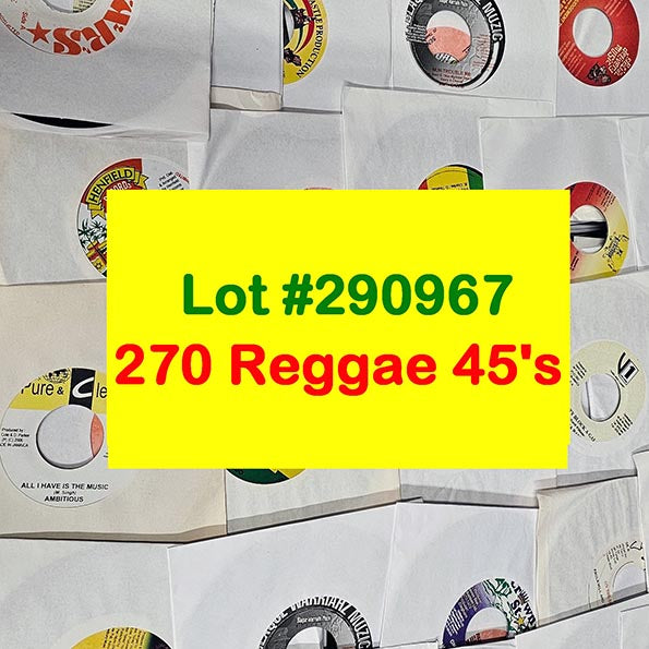 Luciano, Beres Hammond, Sizzla, Capleton, Etc. - Lot #290967: Collection Of 270 7 Inch 45's (NEW)