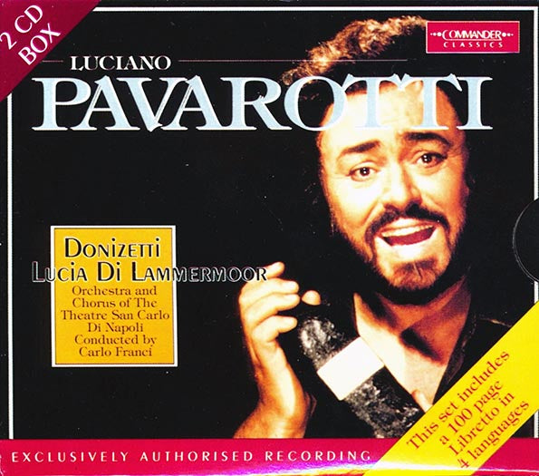 Luciano Pavarotti - Donizetti Lucia Di Lammermoor (2xCD) (box set) (incl. large booklet)