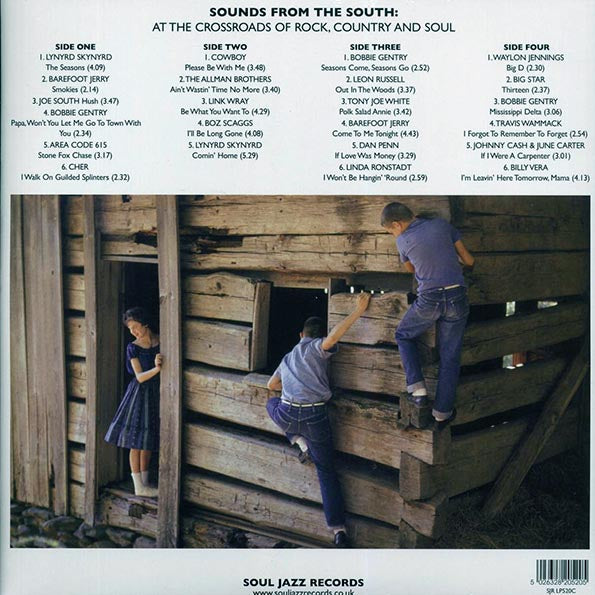 Lynyrd Skynyrd, Barefoot Jerry, The Allman Brothers, Link Wray, Dan Penn, Etc. - Delta Swamp Rock: Sounds From The South At The Crossroads Of Rock, Country And Soul (2xLP)