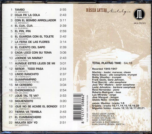 Machito & His Afro-Cubans - Tambo (22 tracks)