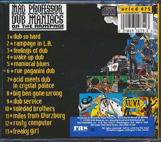 Mad Professor - Dub Me Crazy 12: Dub Maniacs On The Rampage (marked/ltd stock)