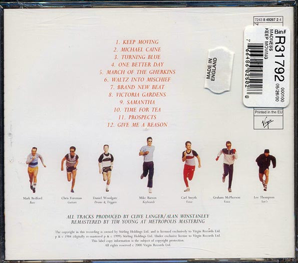 Madness - Keep Moving CD