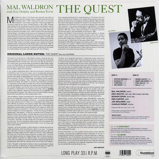 Mal Waldron, Eric Dolphy, Booker Ervin - The Quest (+bonus track) (180g)