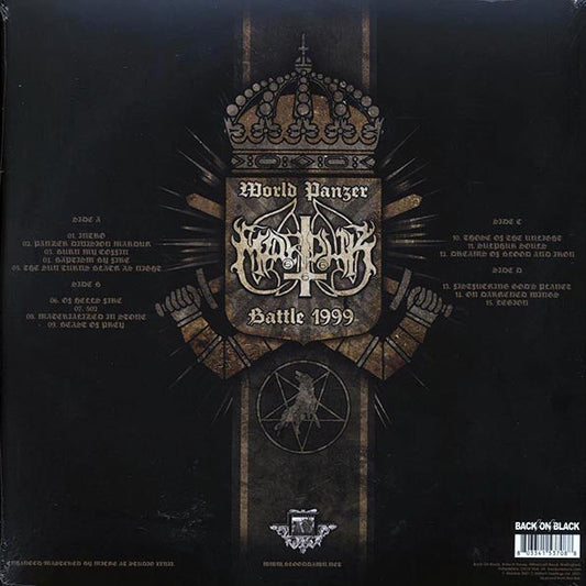 Marduk - World Panzer Battle 1999 (ltd. ed.) (2xLP) (gold vinyl)