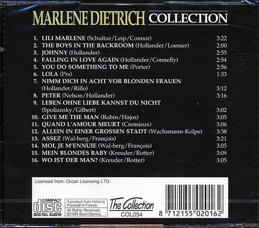Marlene Dietrich - Collection