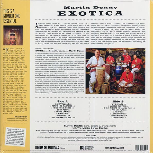 Martin Denny - Exotica (+4 bonus tracks) (ltd. ed.) (180g)