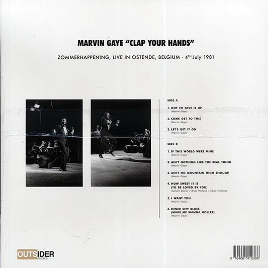 Marvin Gaye - Clap Your Hands: Zommerhappening, Live In Ostende, Belgium 4th July 1981