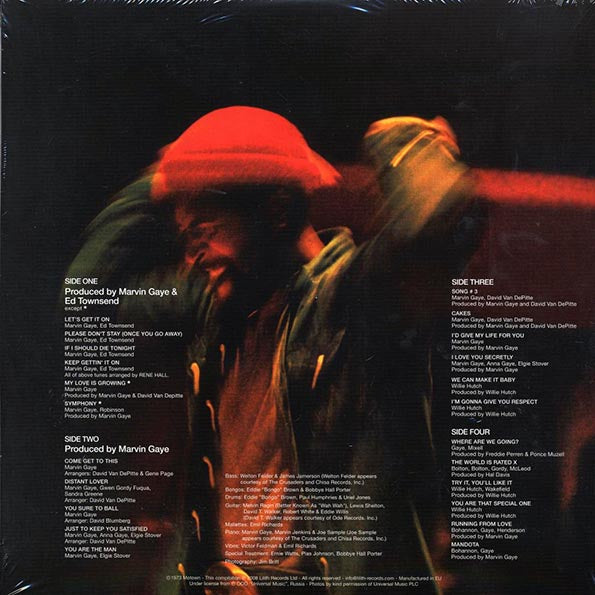 Marvin Gaye - Let's Get It On (+15 bonus tracks) (2xLP) (180g)