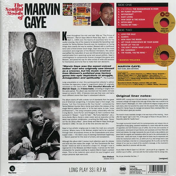 Marvin Gaye - The Soulful Moods Of Marvin Gaye (180g)