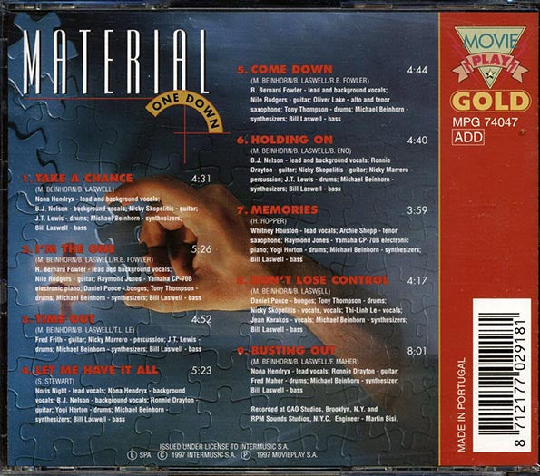 Material - One Down