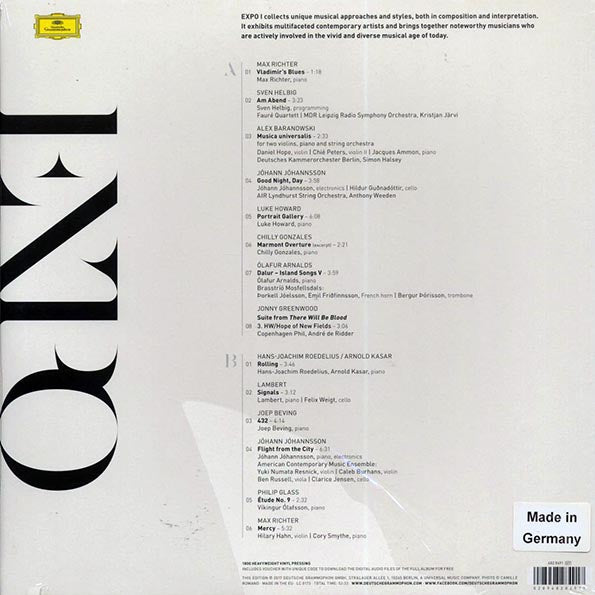 Max Richter, Sven Helbig, Luke Howard, Etc. - Expo 1 (180g)