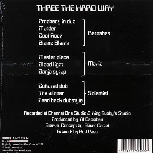 Maxie, Scientist, Barnabas - Three The Hard Way