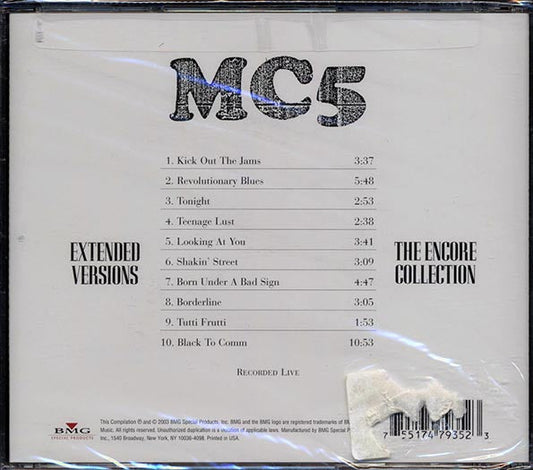 MC5 - Extended Versions: The Encore Collection