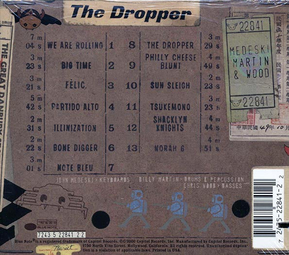 Medeski Martin & Wood - The Dropper (marked/ltd stock) (deluxe 3-fold digipak)